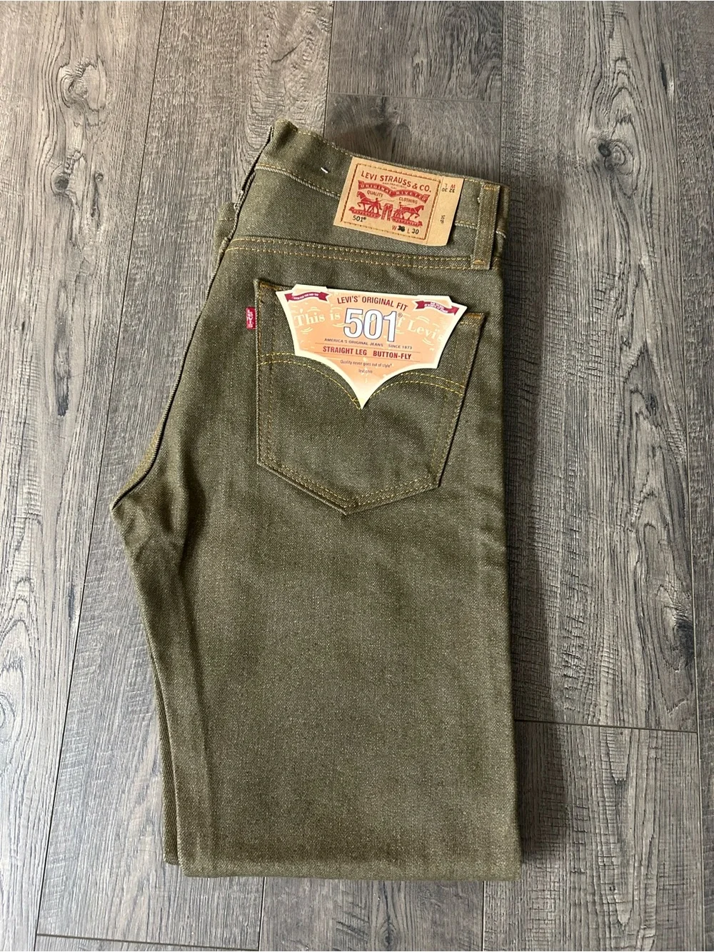 Levi's 501 Straight Leg Button-Fly